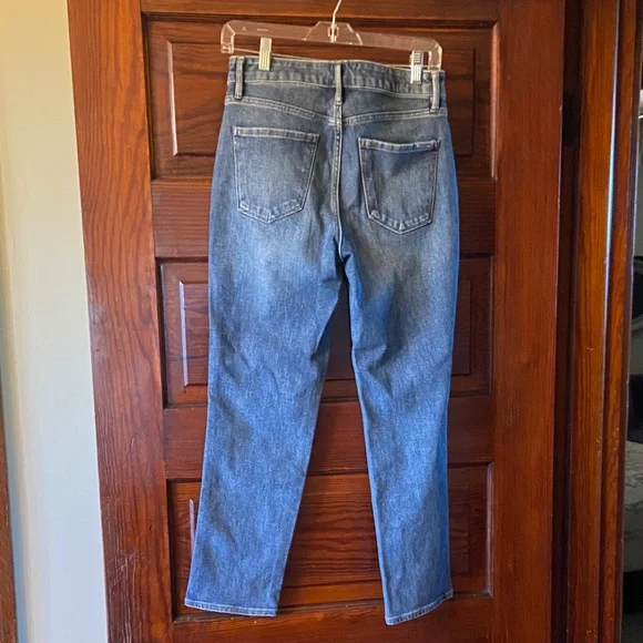 White House Black Market High Rise Blue Jeans - Picture 2 of 5